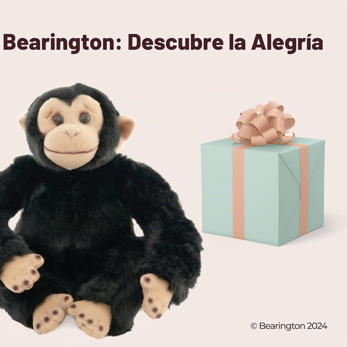 Bearington Bing The Stuffed Monkey Plush \u2013 Juguete de peluche...
