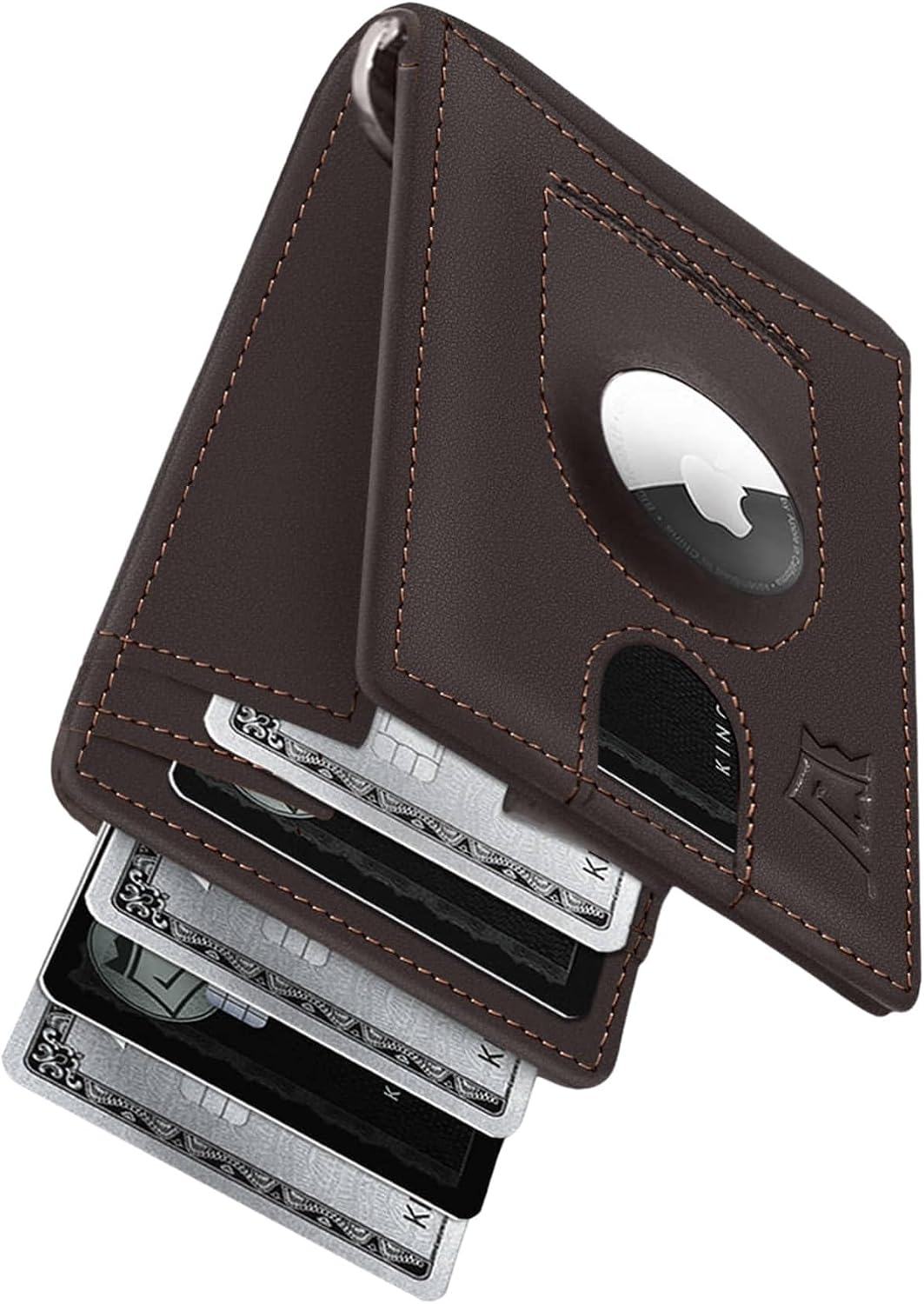 Kings Loot Billetera Inteligente y Rastreable Airtag para Hombres,...