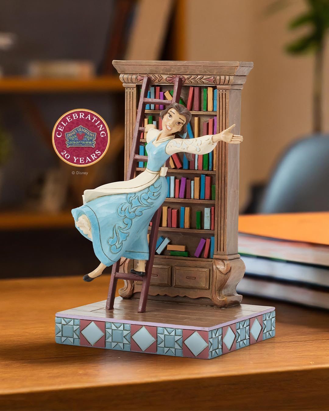 Enesco Disney Traditions de Jim Shore Bella y la Bestia Bella con e...