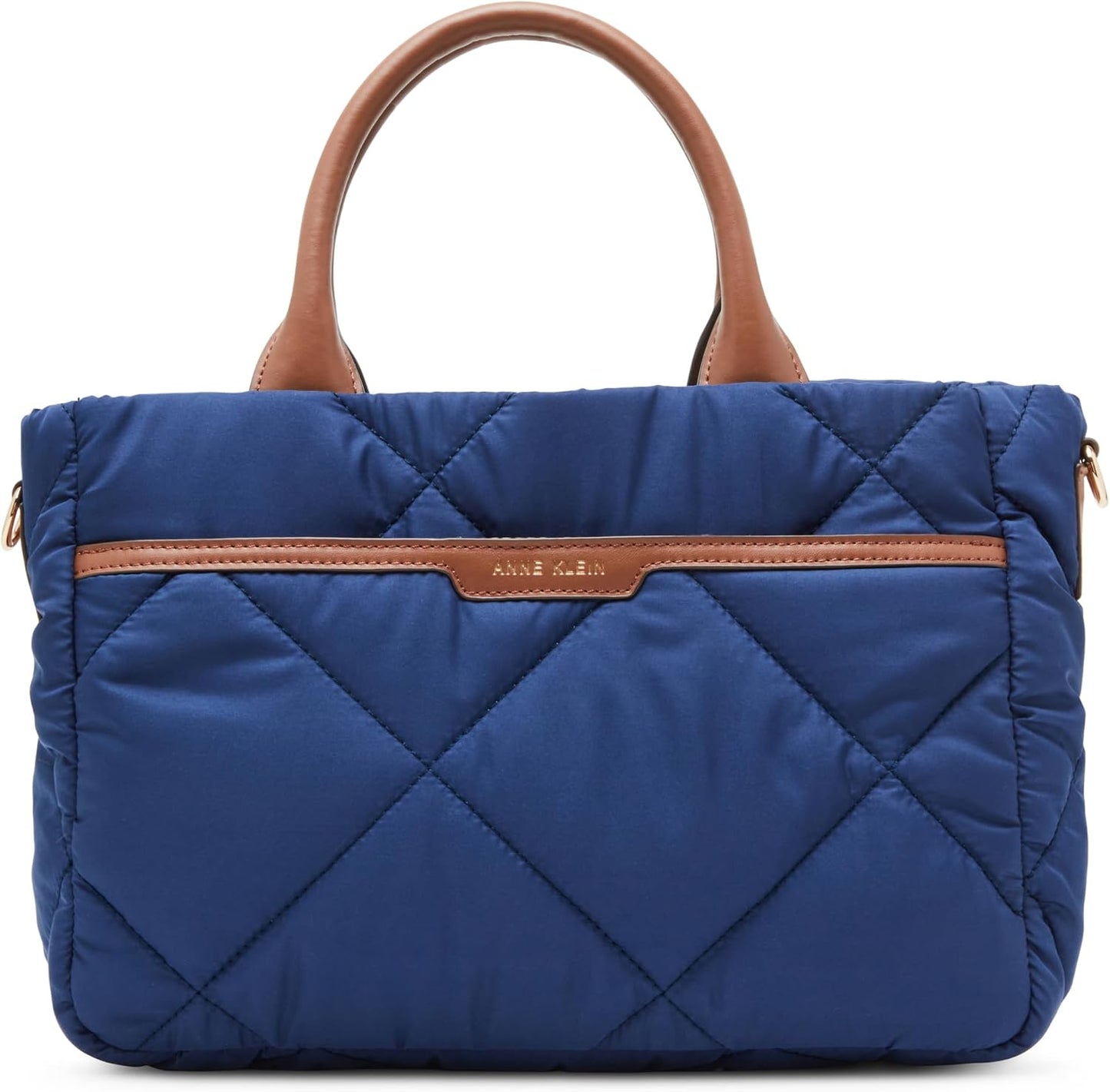 Anne Klein Bolso satchel Anne Klein Ew de nailon acolchado para muj...