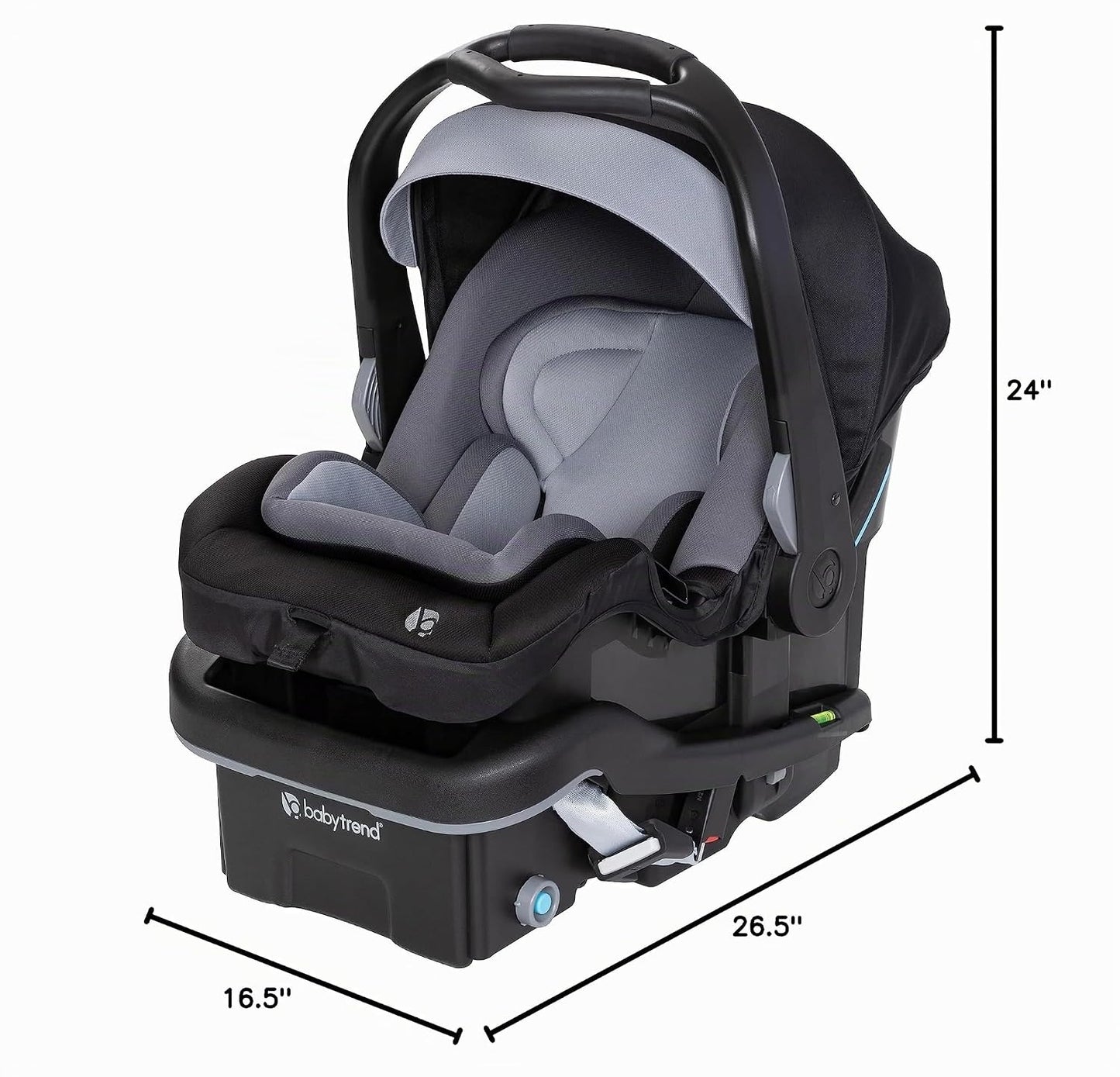 Baby Trend Asiento de coche infantil Secure-Lift, Negro Dash