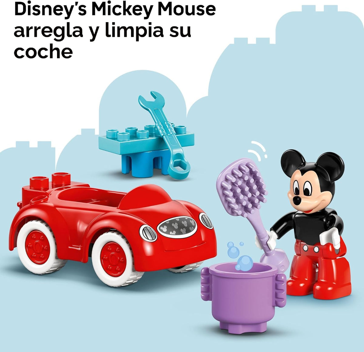 LEGO DUPLO Disney Mickey Mouse Clubhouse &amp; Car Kit de Construcc...