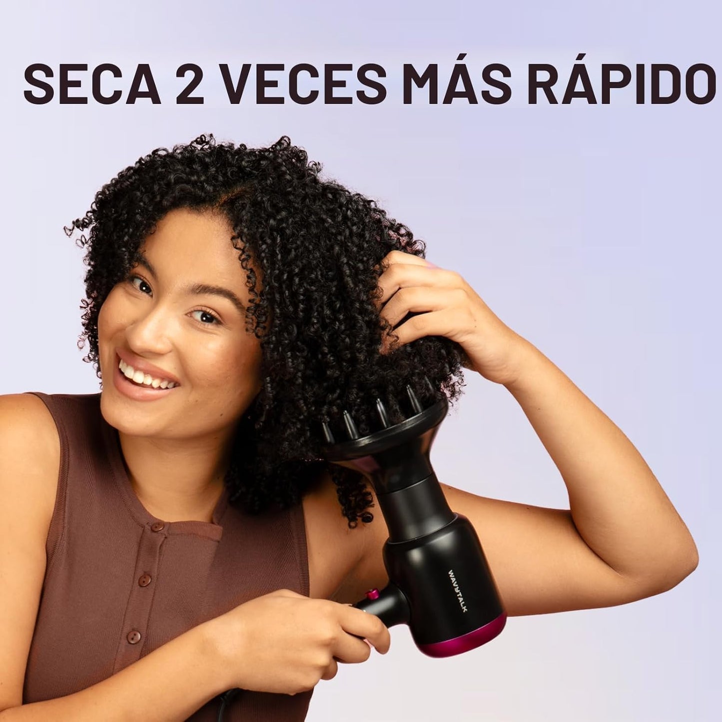 Wavytalk Secador de pelo, secador de pelo iónico soplado para cabel...