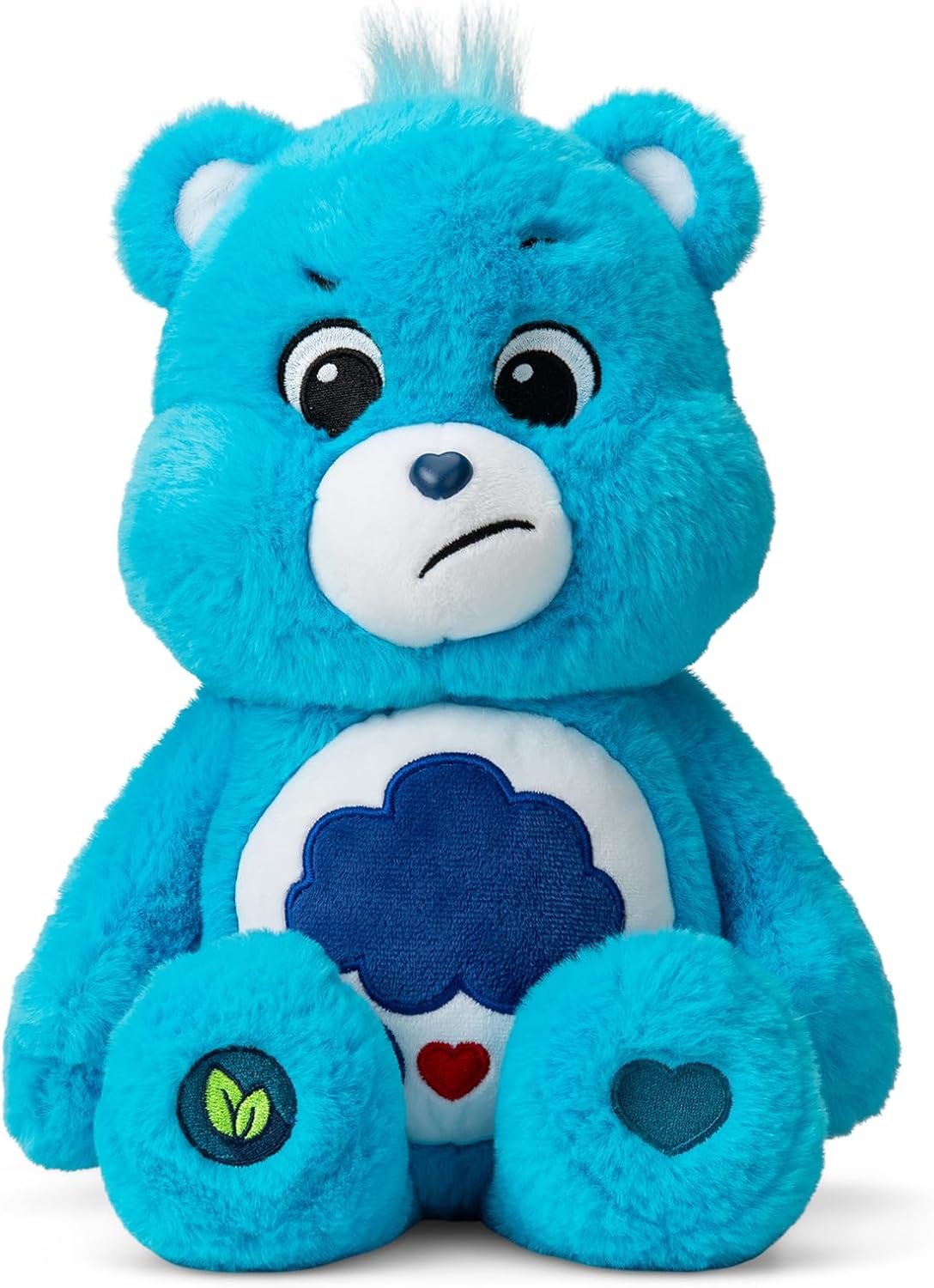Care Bears Oso de peluche Gruñon de 35,5 cm - Peluche azul para may...