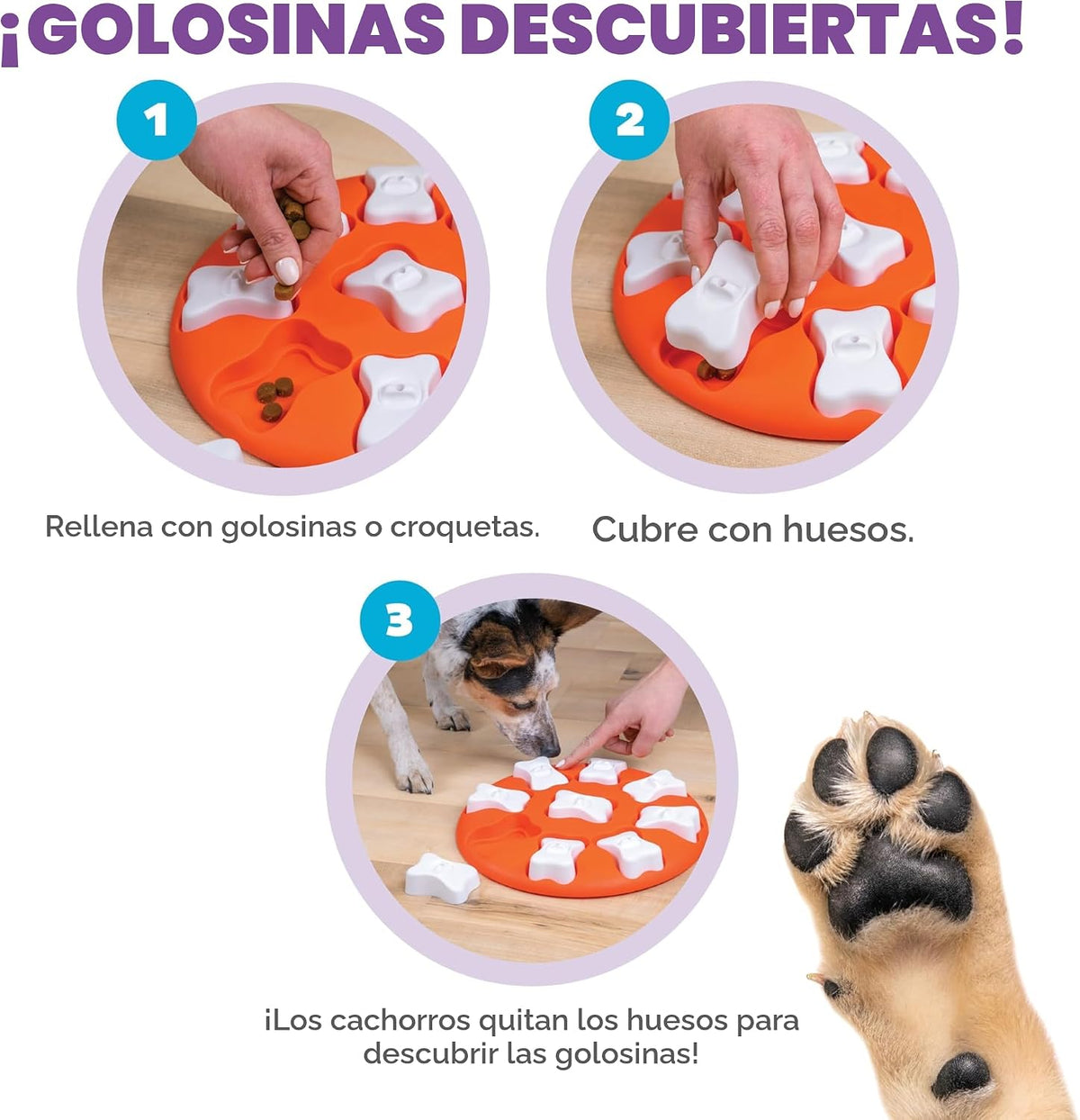 Outward Hound por Nina Ottosson - Juguete de enriquecimiento para p...