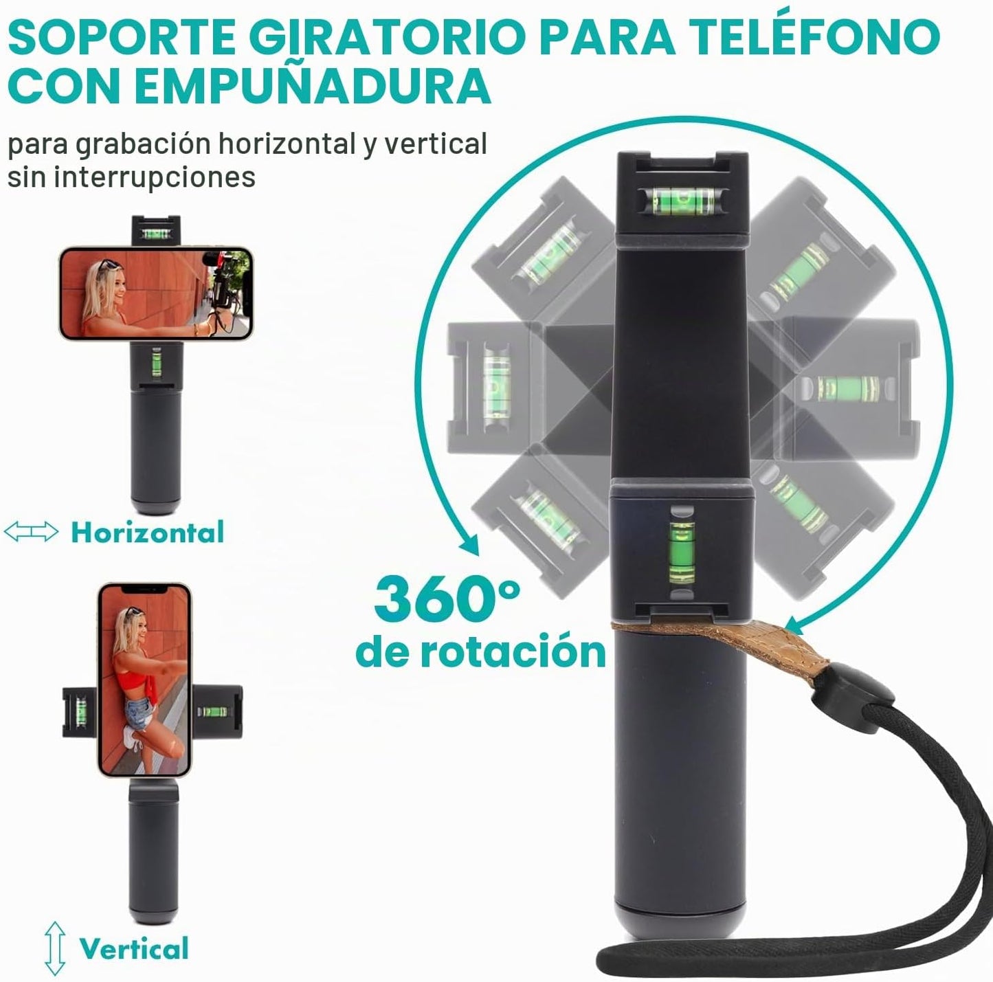 Movo iVlogger-PRO Kit de vlogging para iPhone\/Android - Kit de ini...