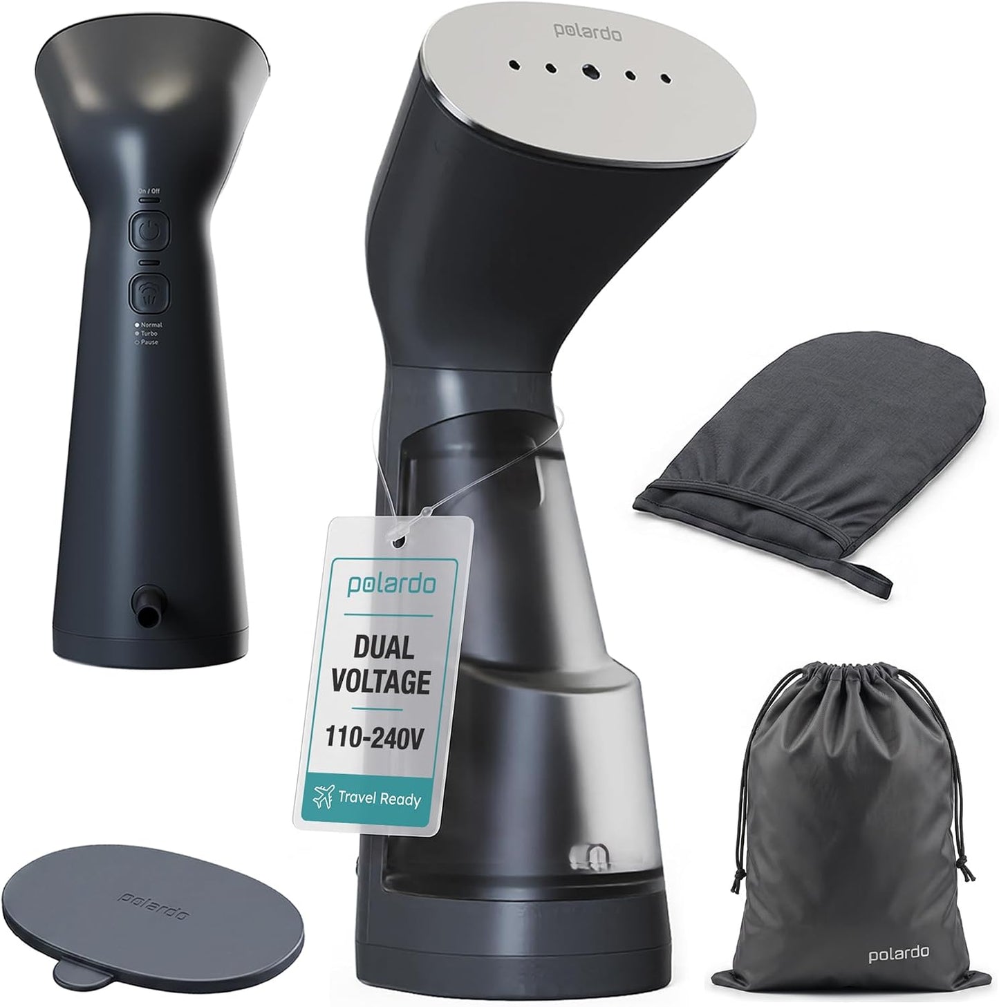 Vaporizador de viaje para ropa de doble voltaje 110-240 V, vaporiza...