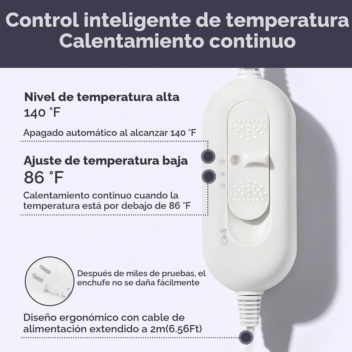 Gorra eléctrica de vapor para el cabello con control de temperatura...