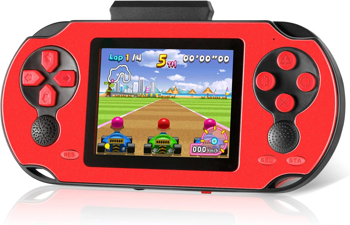 TaddToy Juego de mano de 16 bits para niños y adultos, pantalla gra...