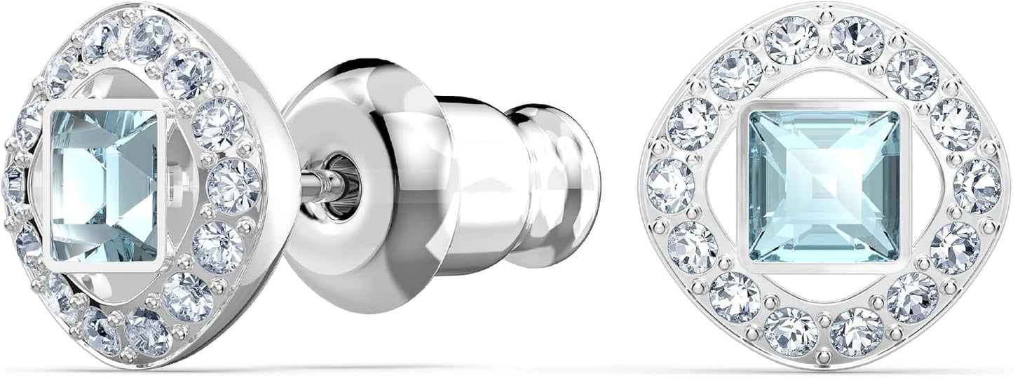 Colección de Pendientes de Botón de Cristal Angelical Una de Swarovski