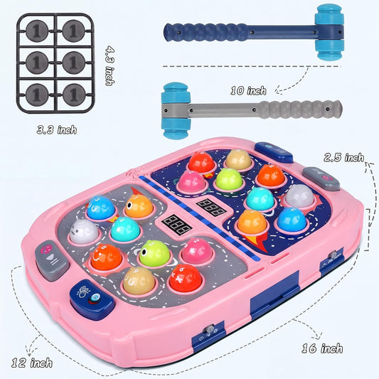 Juego de Golpear Topos para Niños, Juguetes para Niños y Niñas de 3...