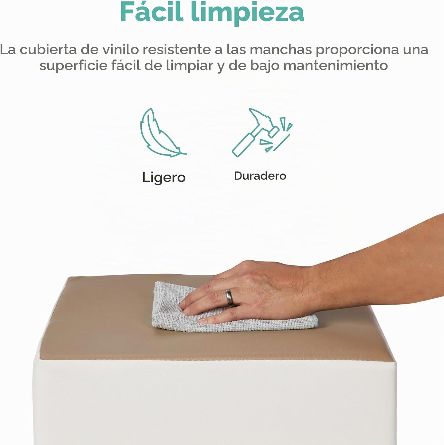 Best Choice Products 5 piezas de bloques de espuma suave para niños...