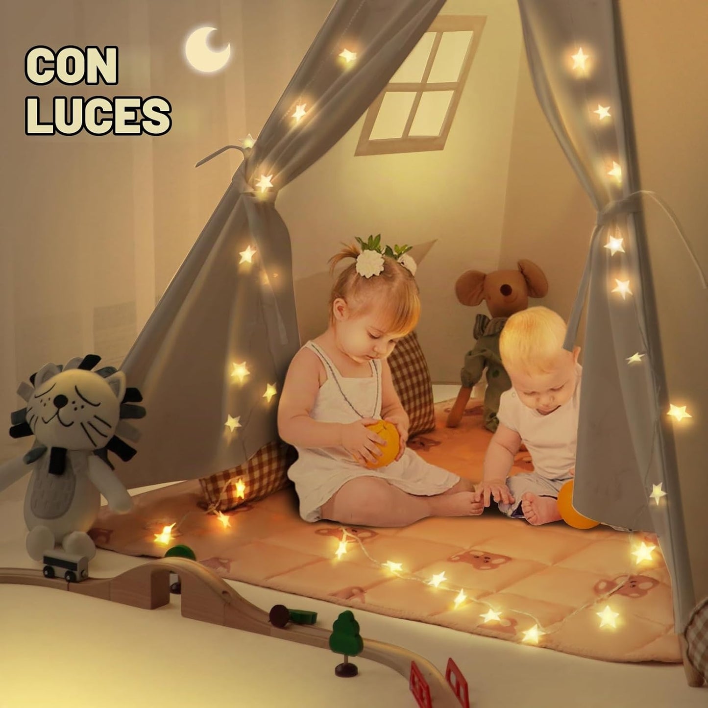 Tienda de campaña tipi RongFa para niños - Tienda de campaña portát...