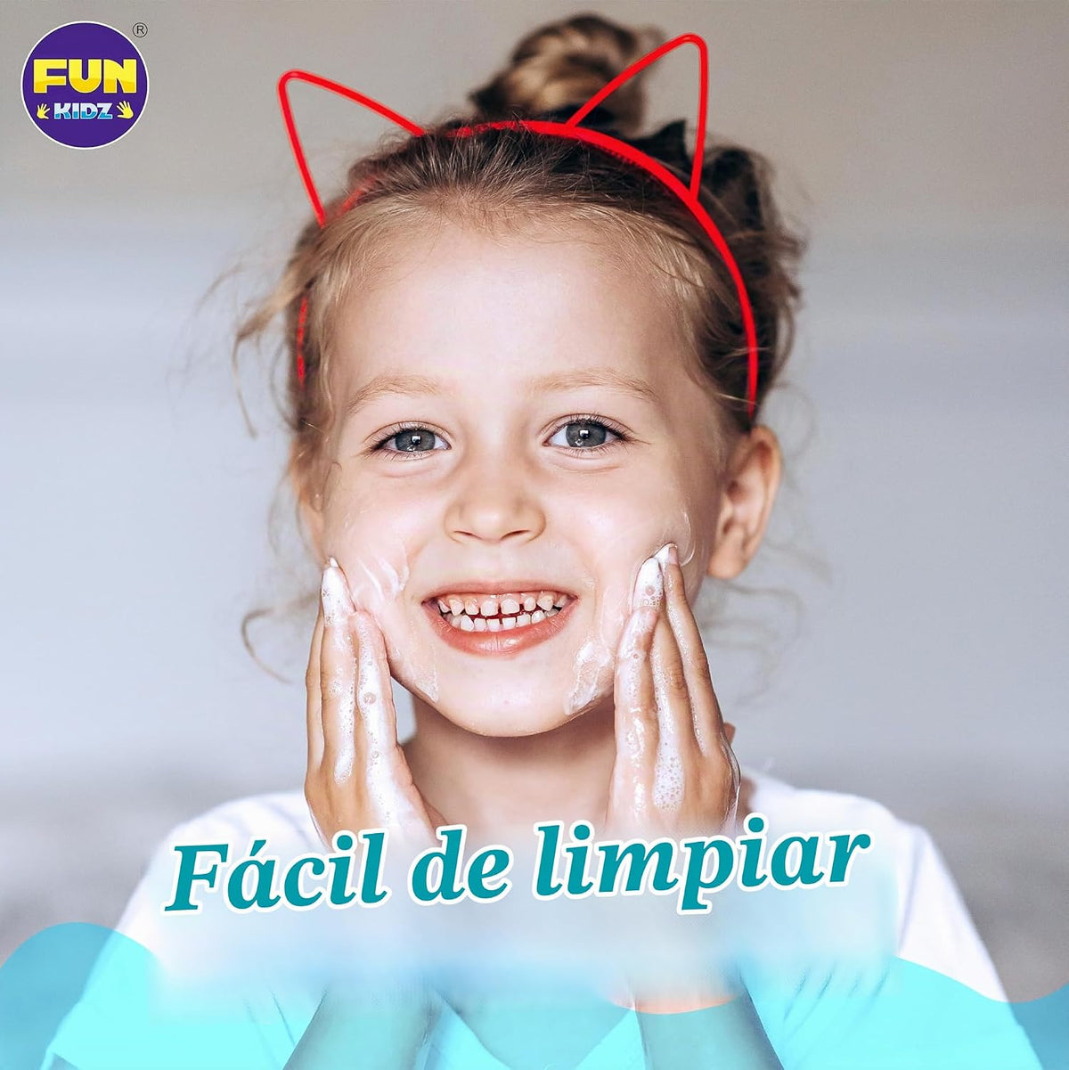 Kit de maquillaje para niños, FunKidz 60 piezas de juguetes cosméti...