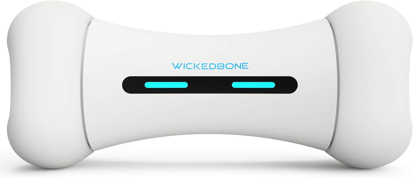 Wickedbone Hueso inteligente, juguete automático e interactivo para...