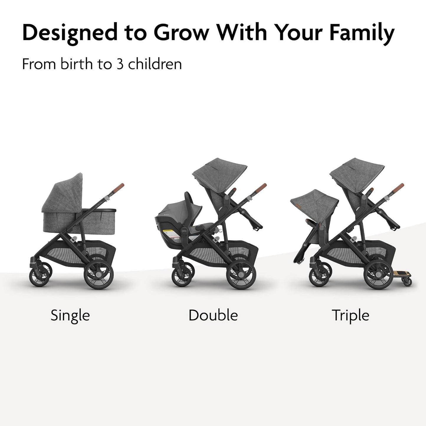 UPPAbaby Vista V3 Cochecito convertible individual a doble - Ada |...