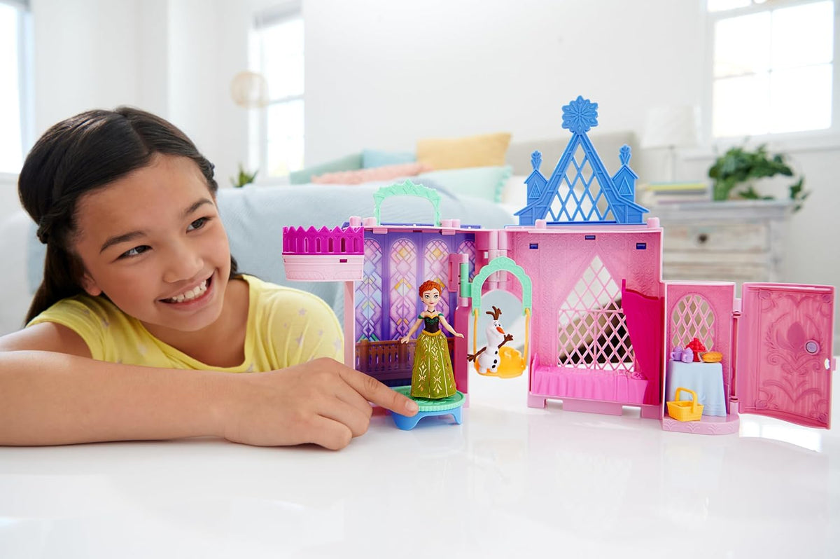 Mattel Juguetes de Frozen de Disney, juegos apilables para la hora...