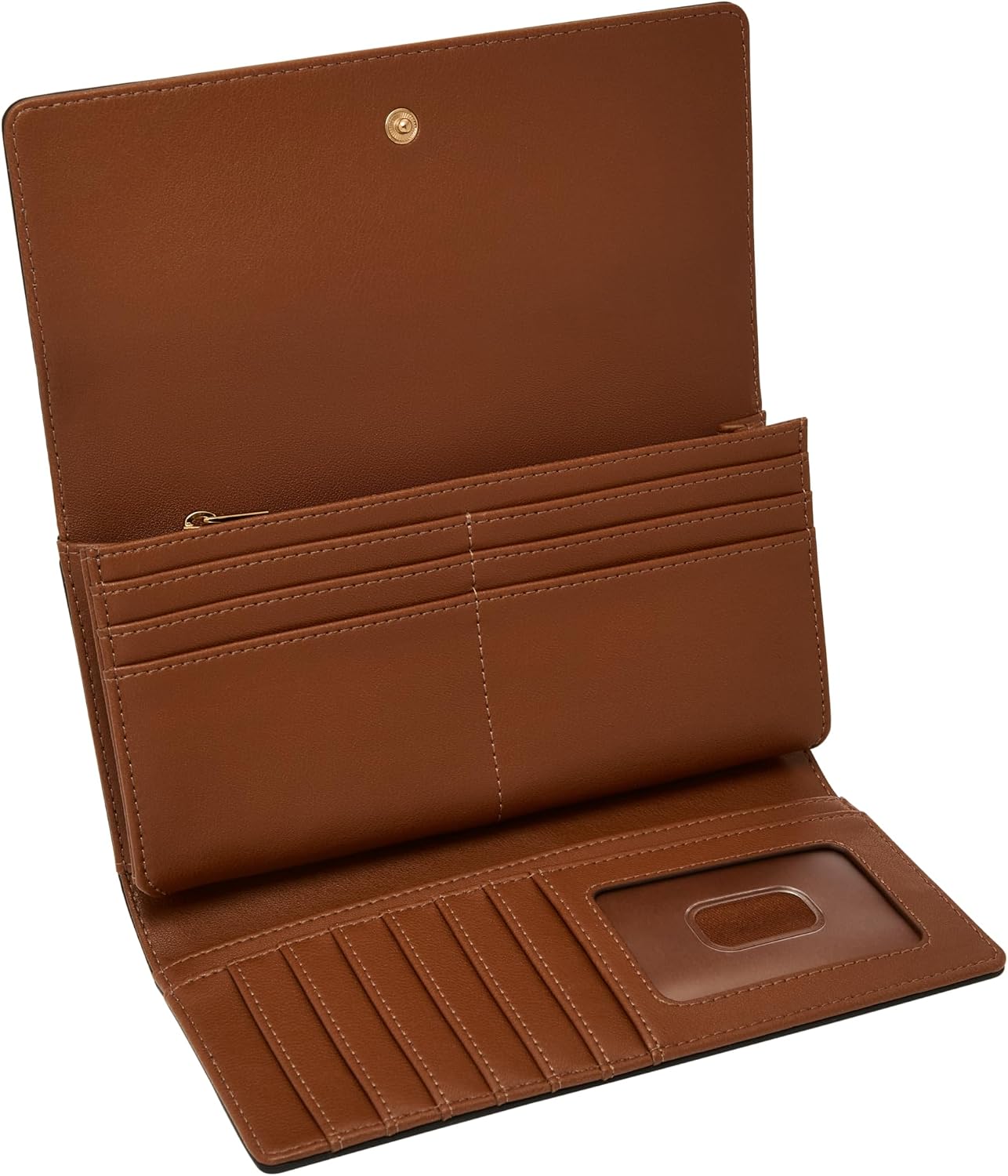 Fossil Cartera Logan de piel con bloqueo RFID para mujer