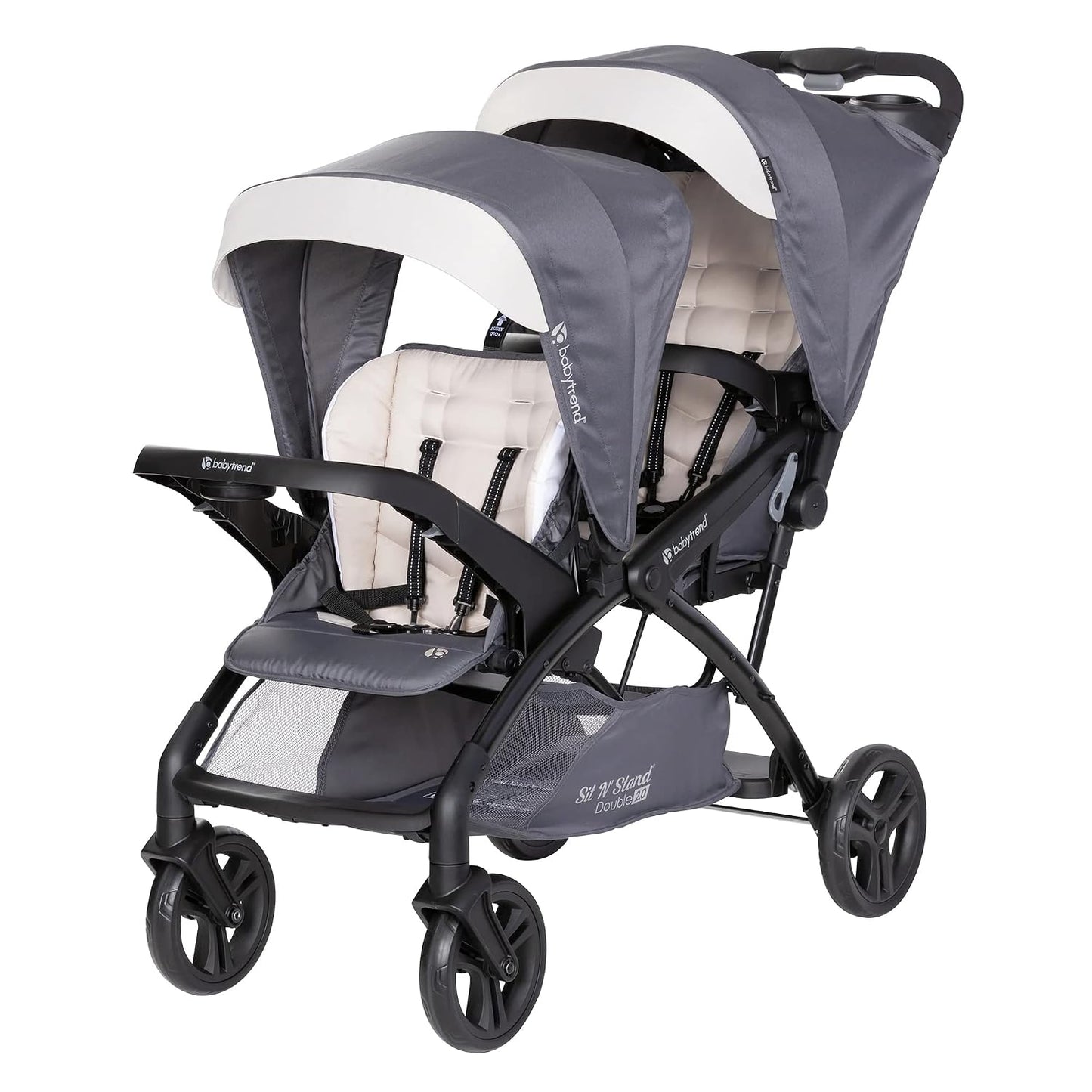 Baby Trend Sit N' Stand 2.0 DLX - Cochecito doble y asiento EZ-...