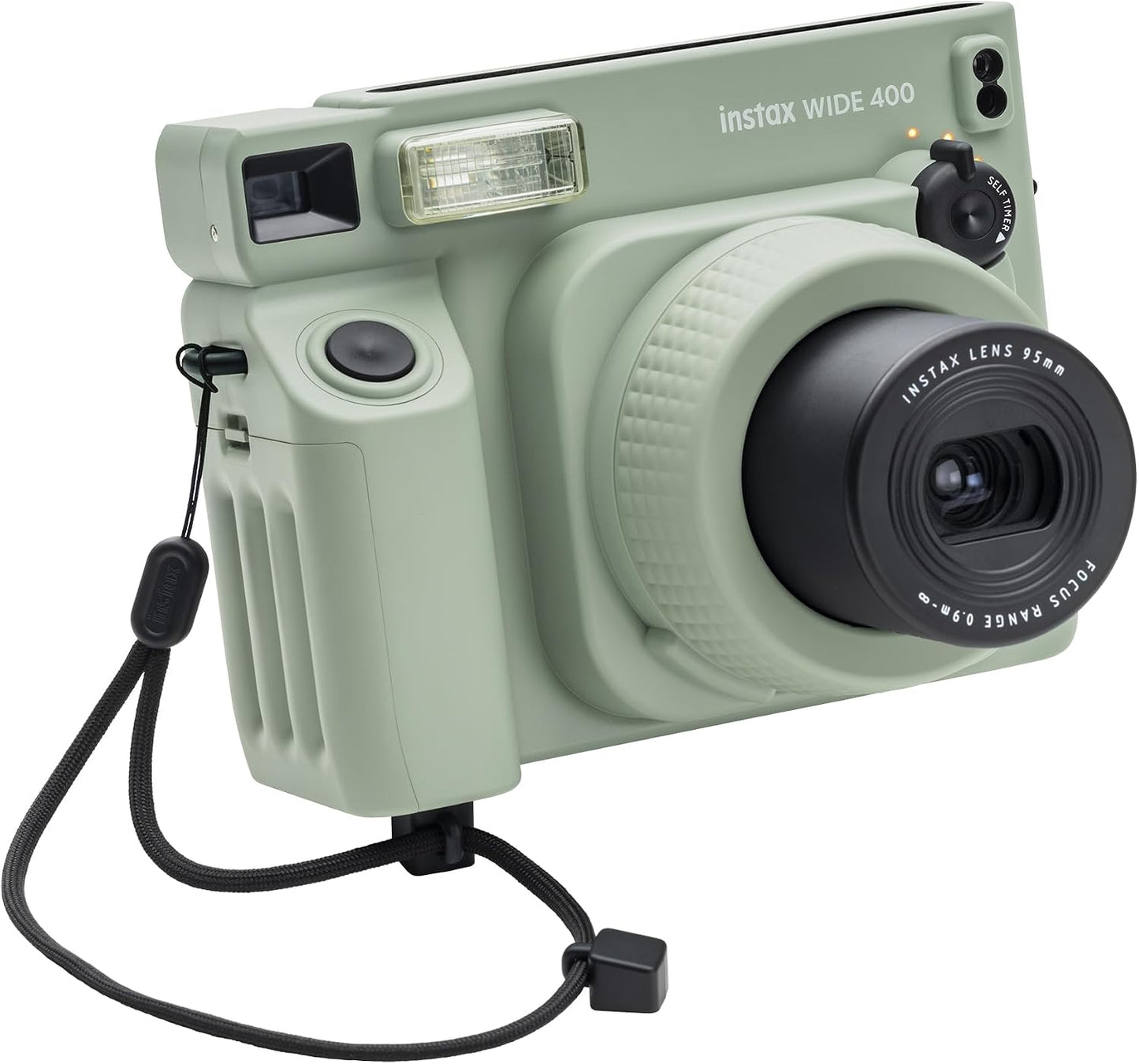 Paquete de cámara instantánea Fujifilm Instax Wide 400 - Verde