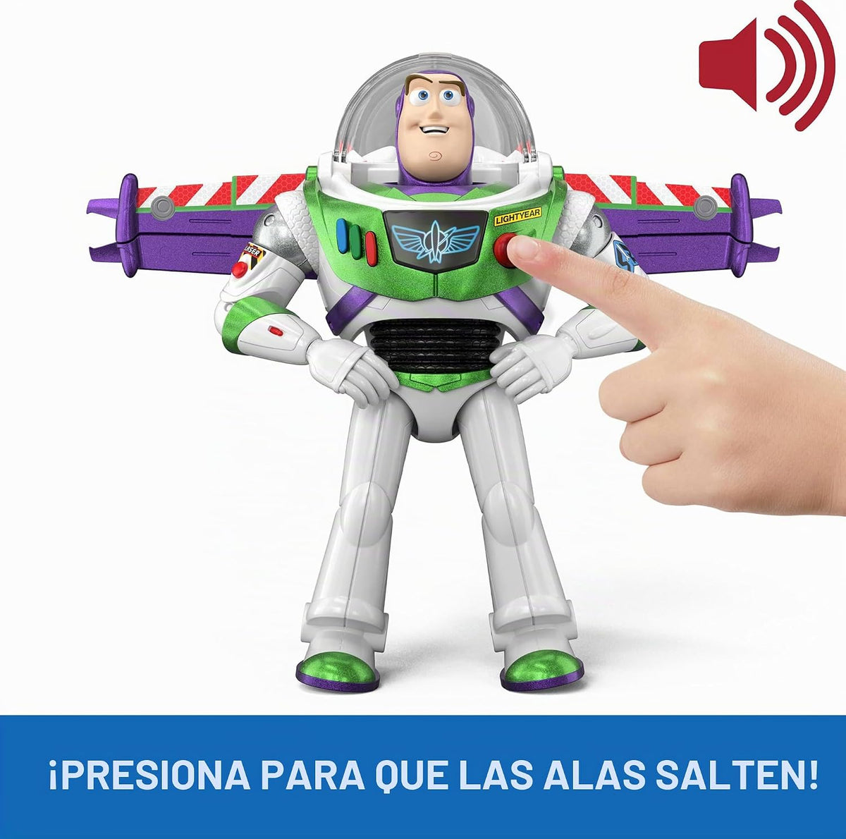 Mattel Disney y Pixar Toy Story 5 Modo de vuelo Hi-TechBuzz Lightye...