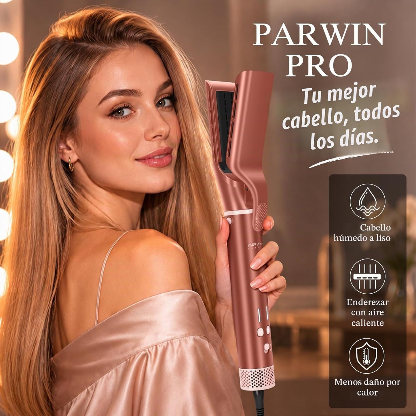 MaxAir 2.0 7 en 1 Juego de cepillos para secador de pelo de doble v...
