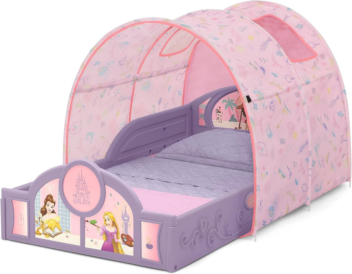 Delta Children - Cama para dormir y jugar de Disney Princesa para n...
