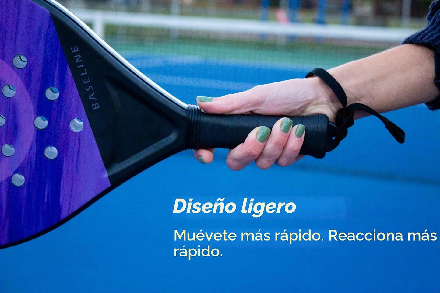 Juego de 2 raquetas de pádel para 2 jugadores con bolsa y 3 pelotas...