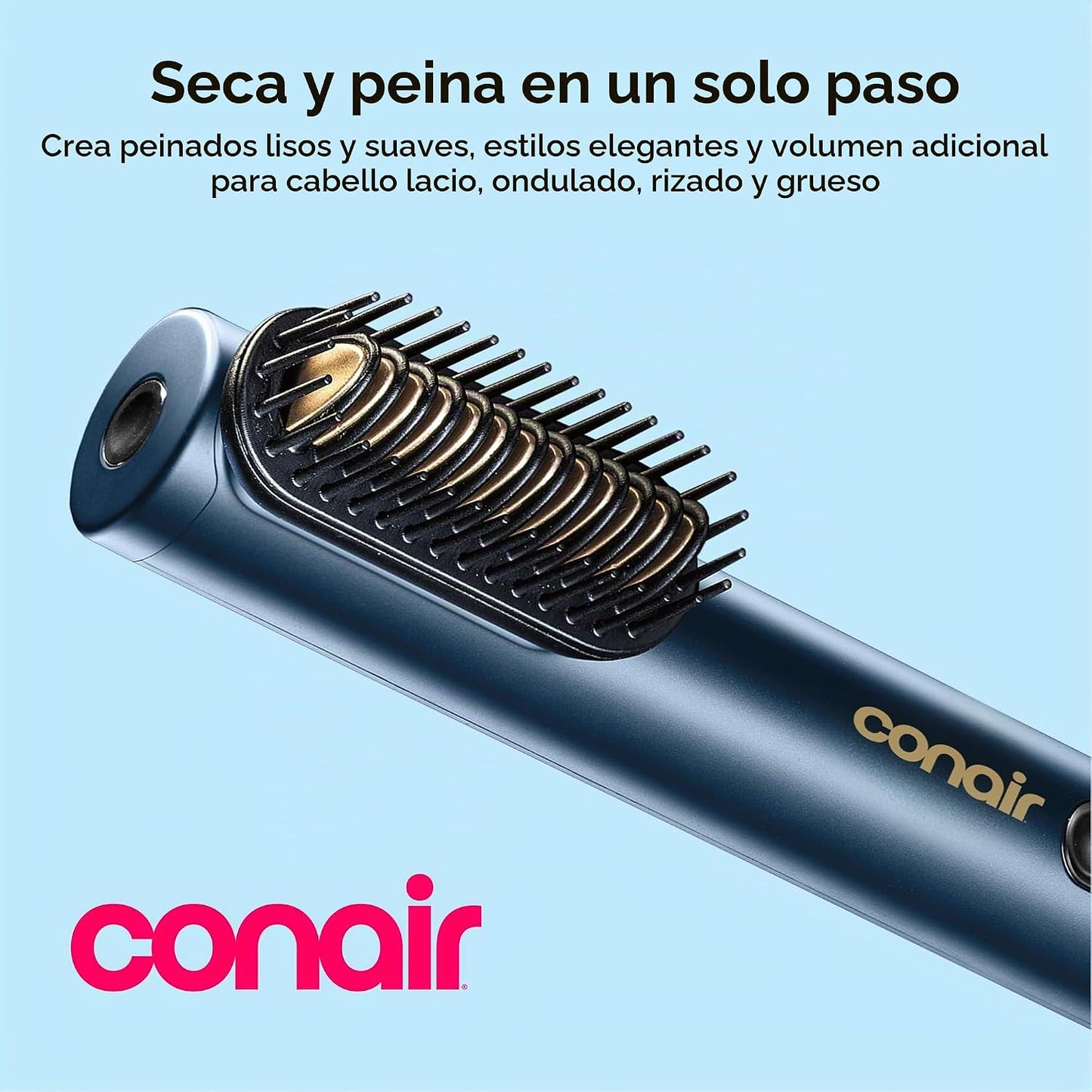 Sistema de peinado Conair DigitalAire Air 4 en 1, tecnología iónica...