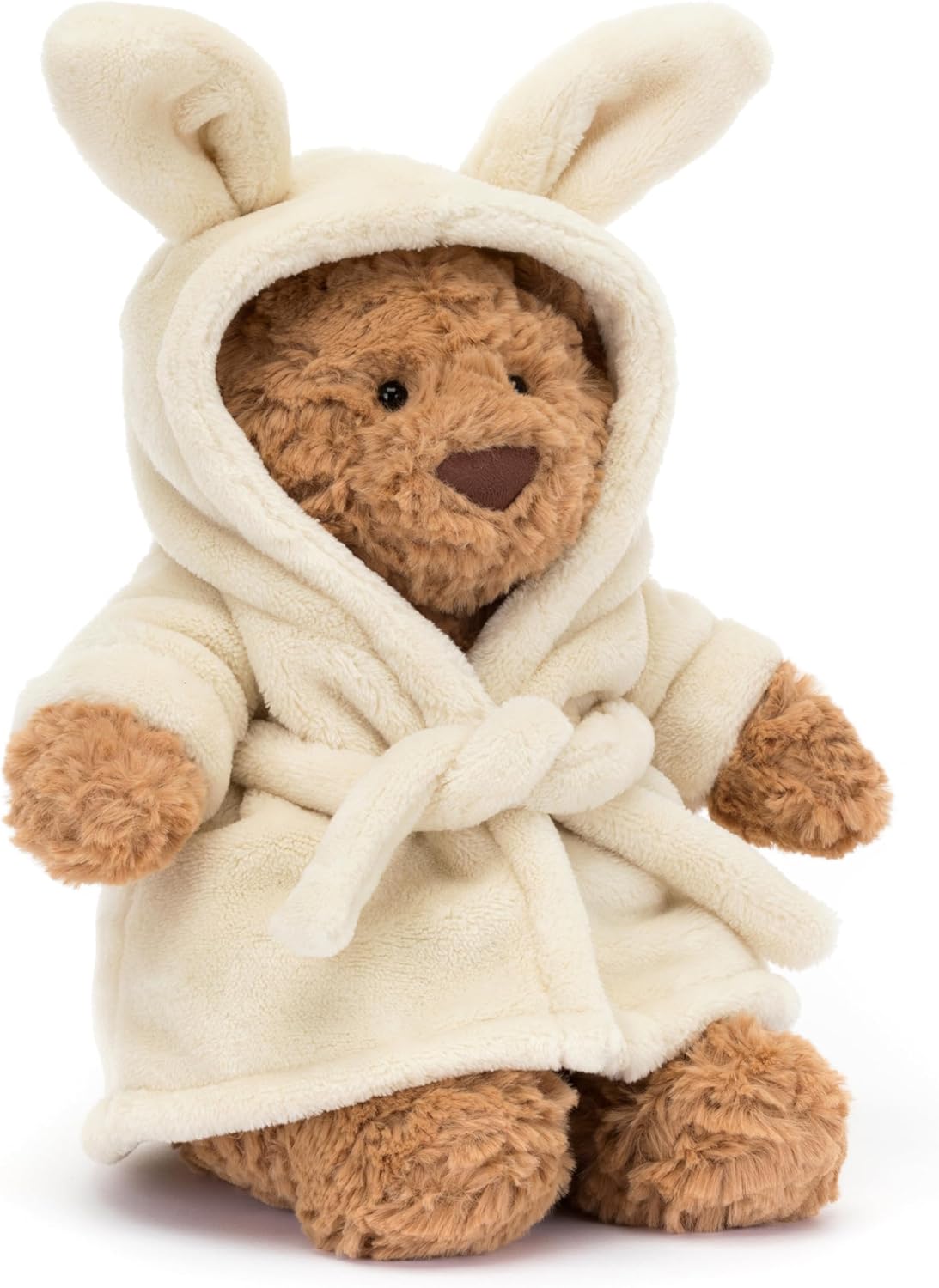 Jellycat Oso Bartholomew con Albornoz Peluche, 10 pulgadas - Oso de...