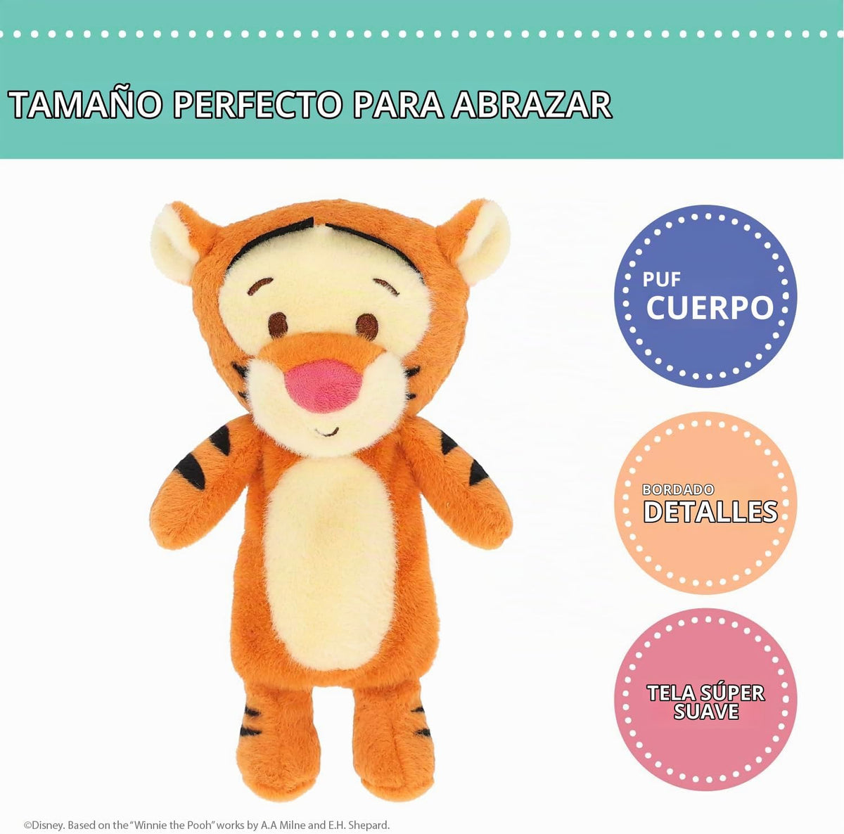 Kids Preferred Disney Tigger Cuddle Pal - Peluche de material ultra...