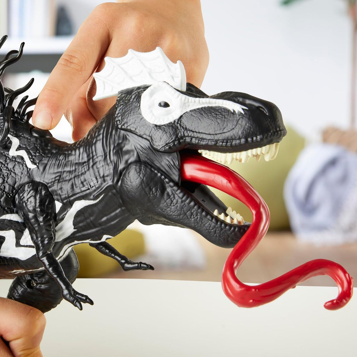 Spider-Man Marvel Mundo Épico de Acción VenomVersus Venomsaurus Rex...