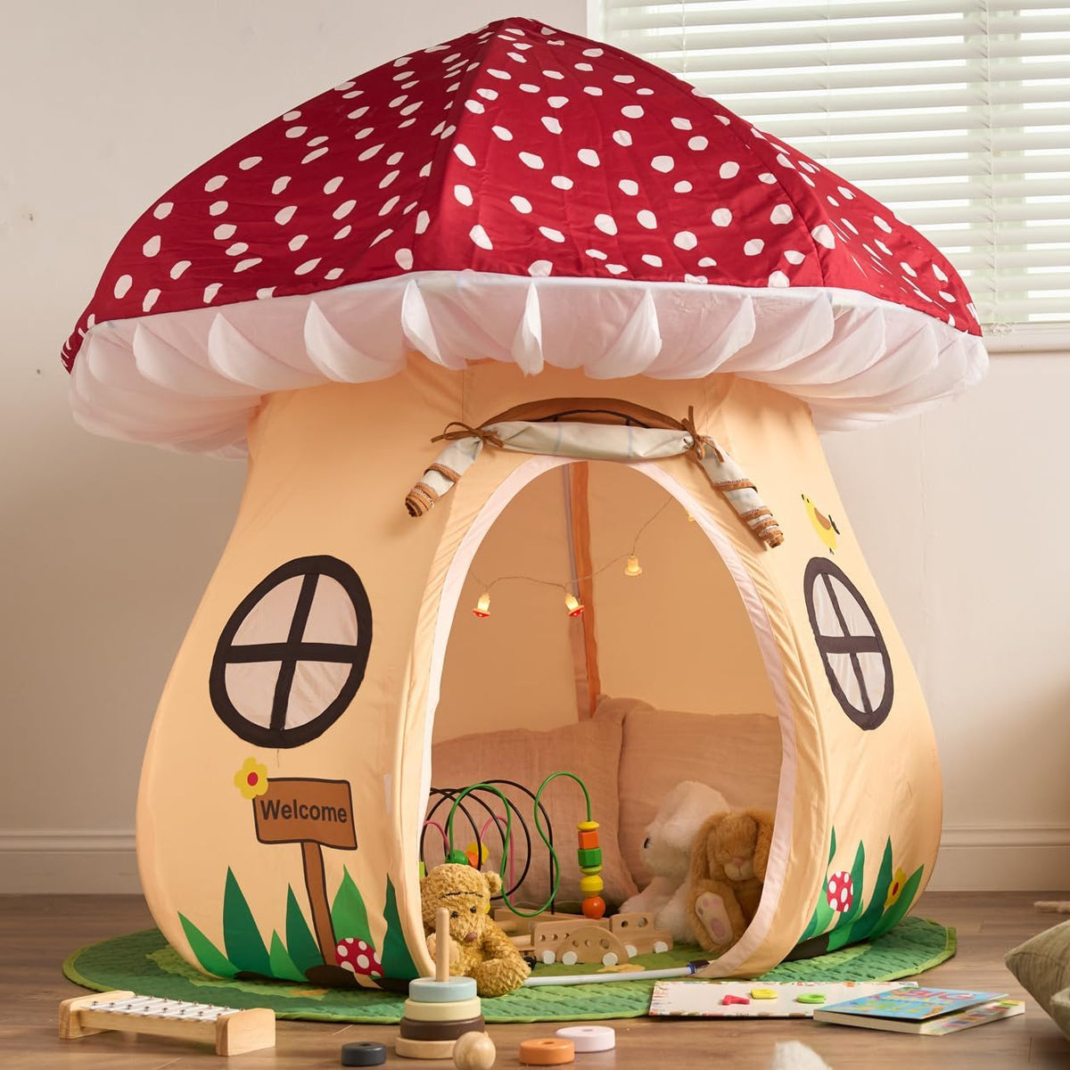 Tienda de campaña Enchanted Mushroom Play - Un mundo de aventura pa...