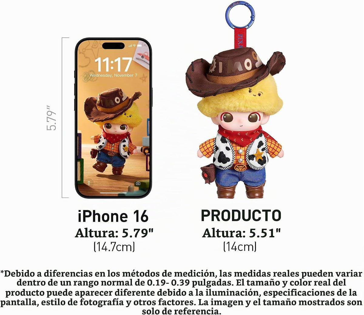 POP MART DIMOO World × Pixar Series - Caja ciega de vinilo de felpa...