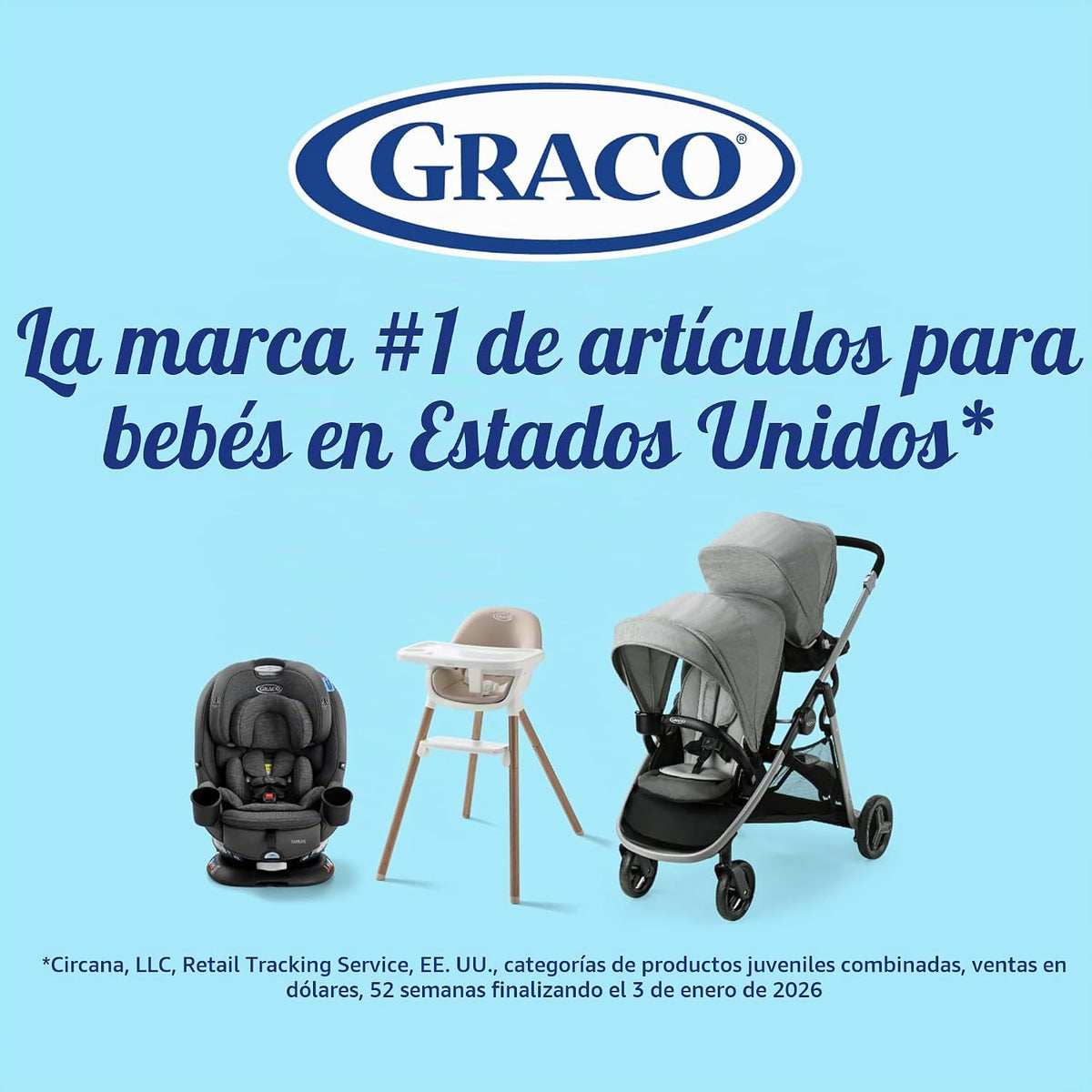 Graco Extend2Fit 3 en 1 Asiento de coche convertible para bebé, ori...