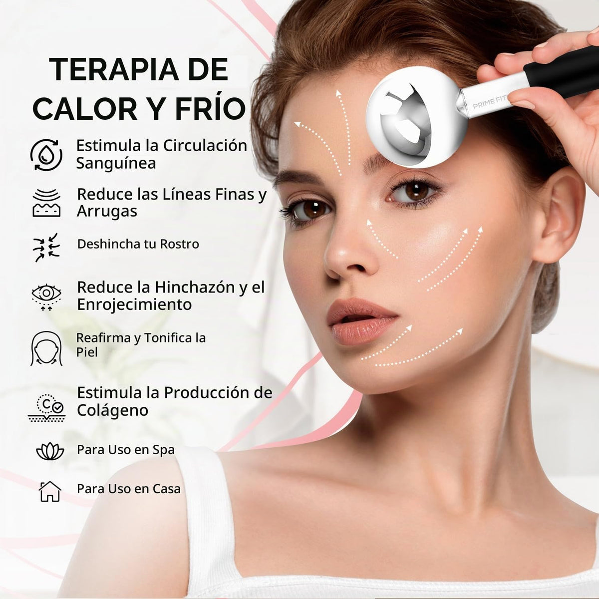 Globos de hielo para faciales | Rodillo de enfriamiento de acero ir...