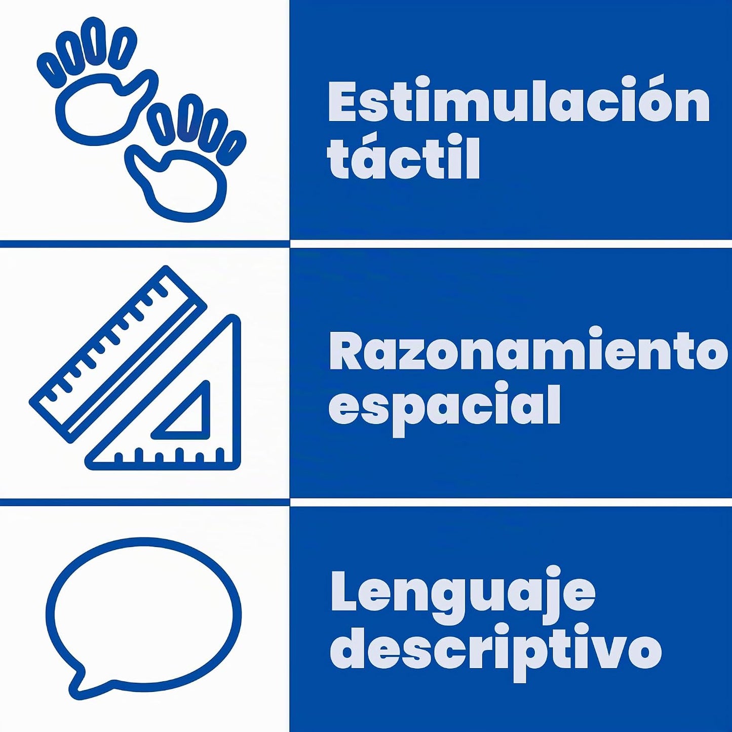 SPARK &amp; WOW Paneles de pared de actividades arcoíris, 10 activi...