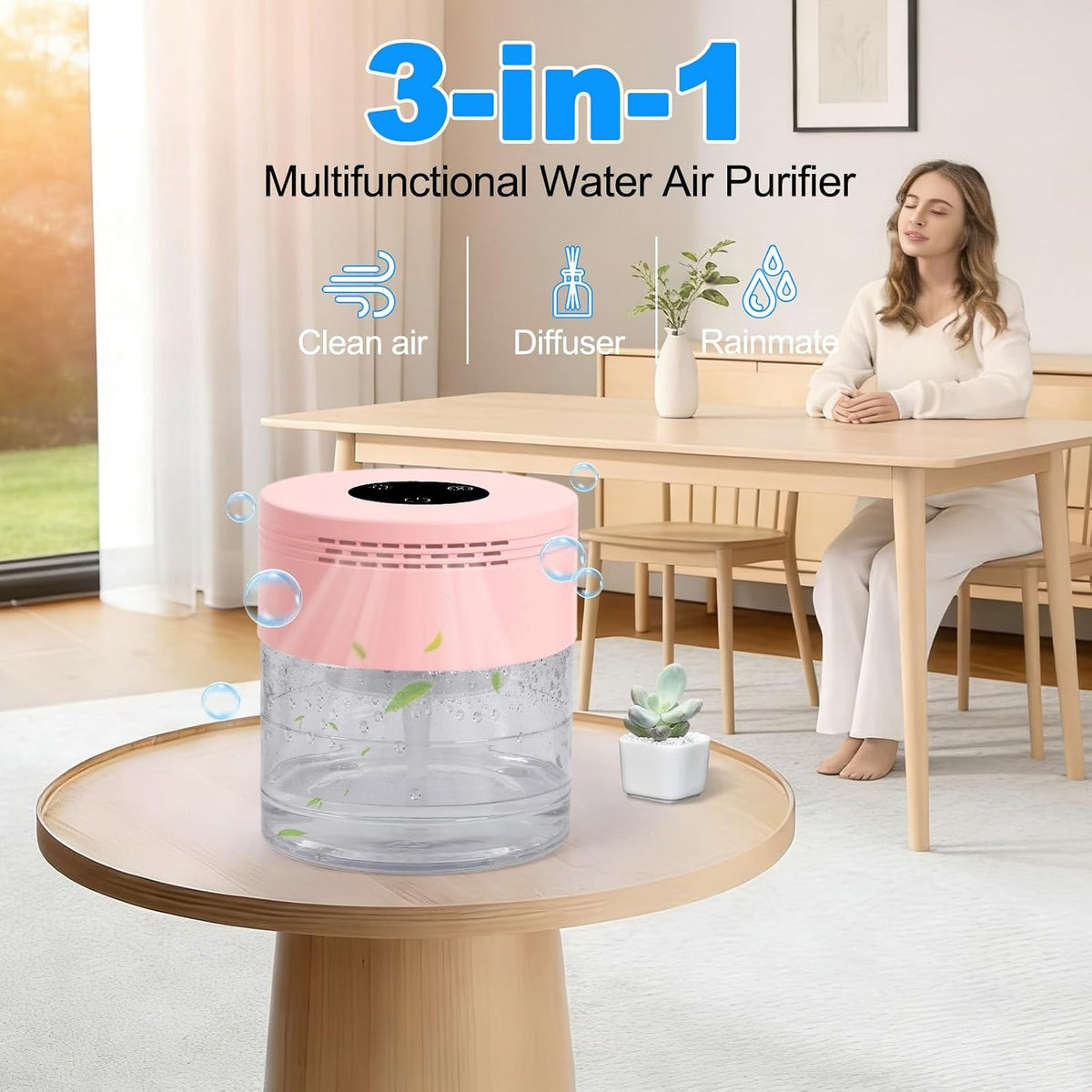 Purificadores de aire de agua para el hogar, purificadores de aire...