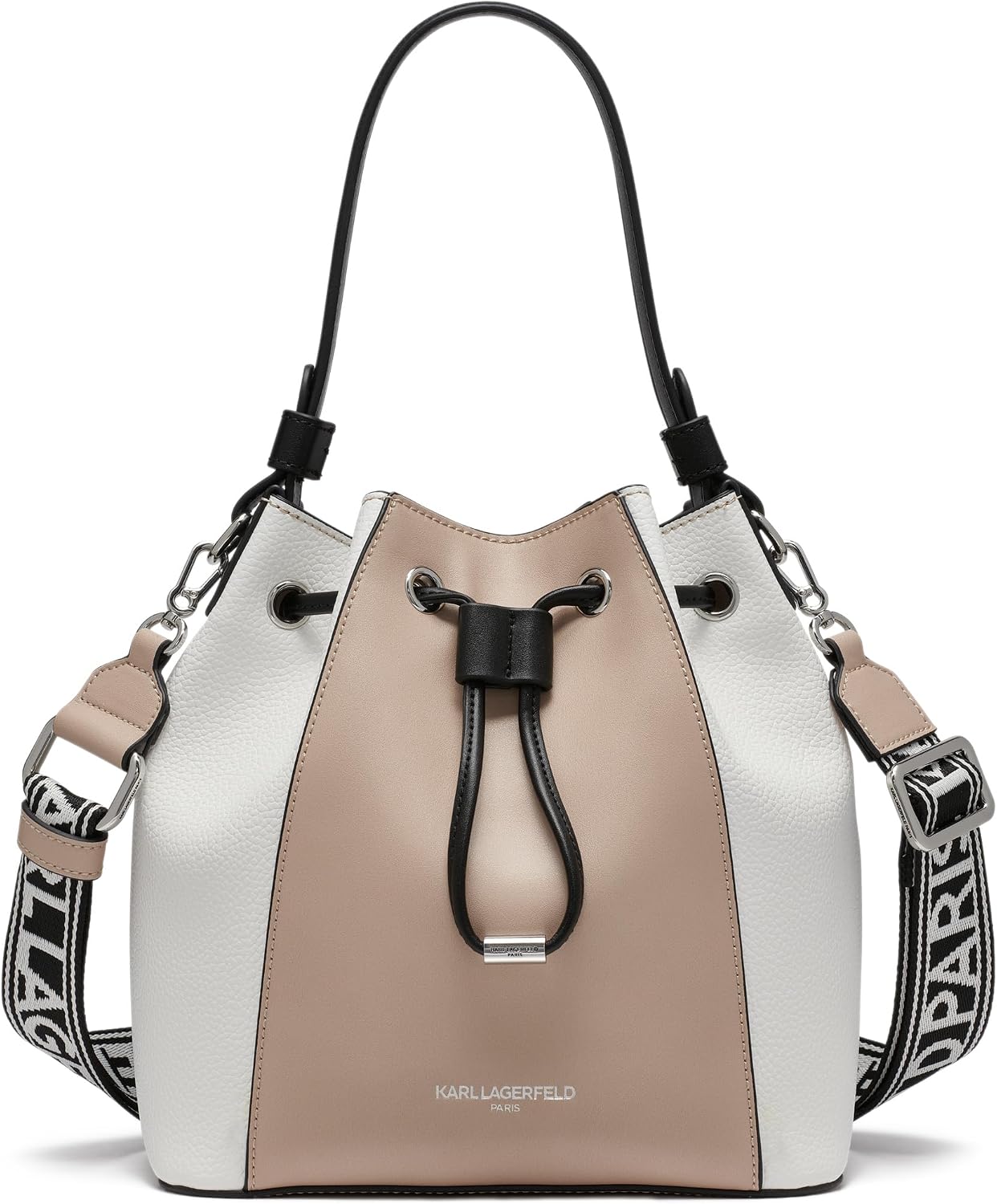 KARL LAGERFELD Paris Adele - Bolso de cubo para mujer