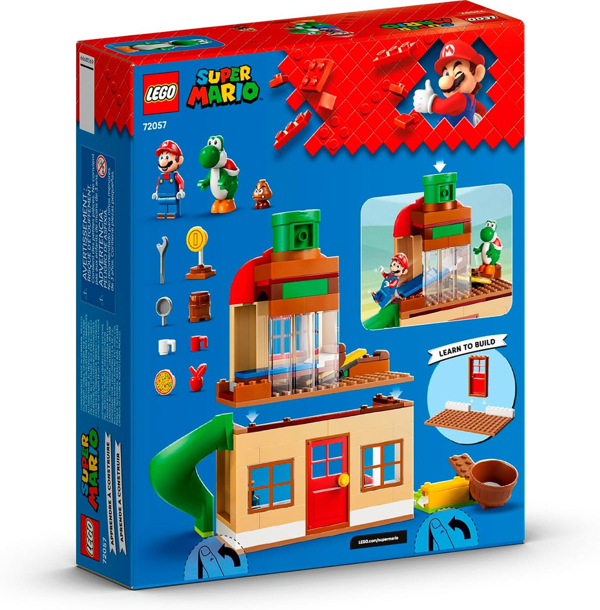LEGO Super Mario Yoshi en casa de Mario 72057 | Juguete de construc...