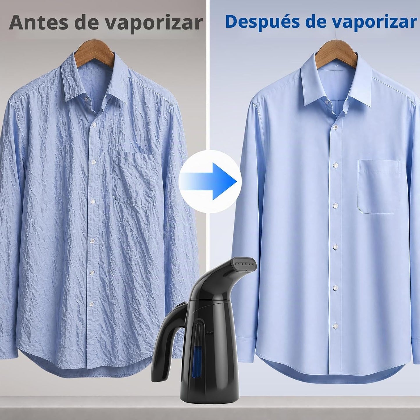 OGHom Vaporizador para ropa, vaporizador de mano para ropa, 8.1 fl...