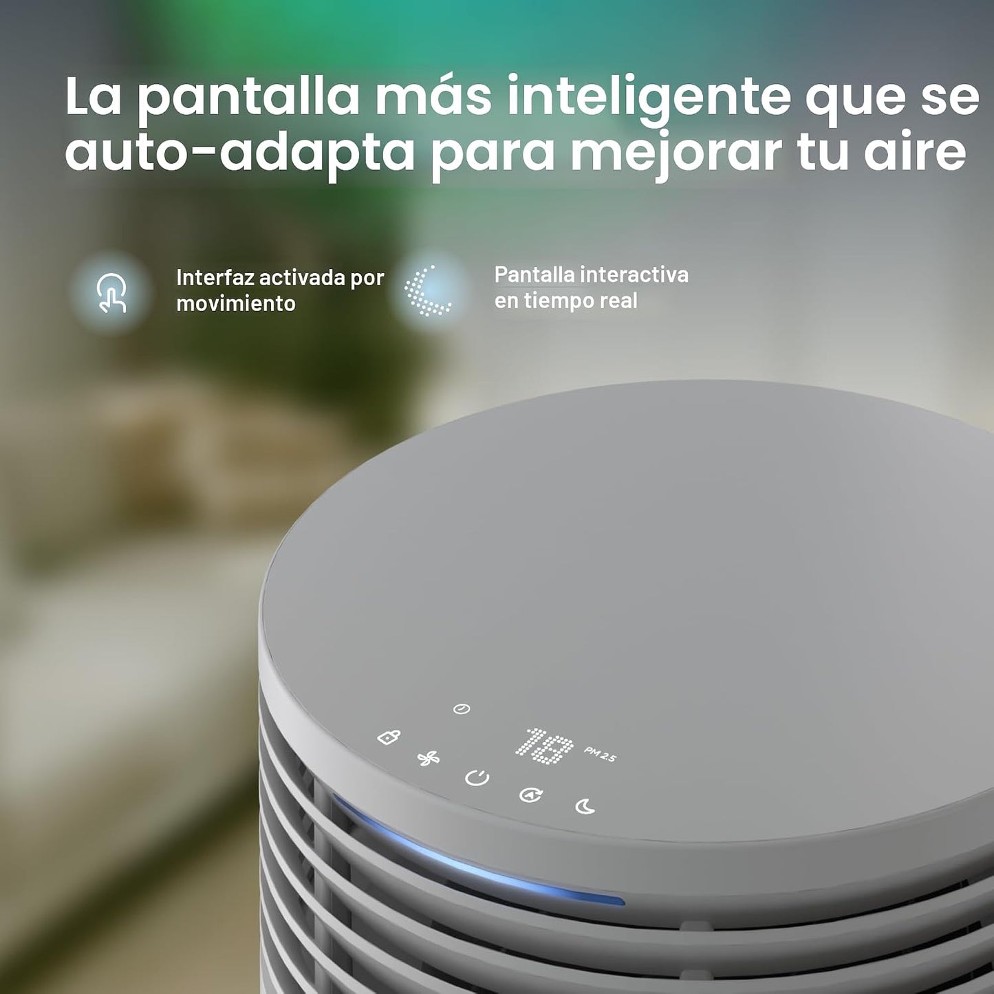 BLUEAIR Blue Signature SP3i - Purificador de aire para habitaciones...