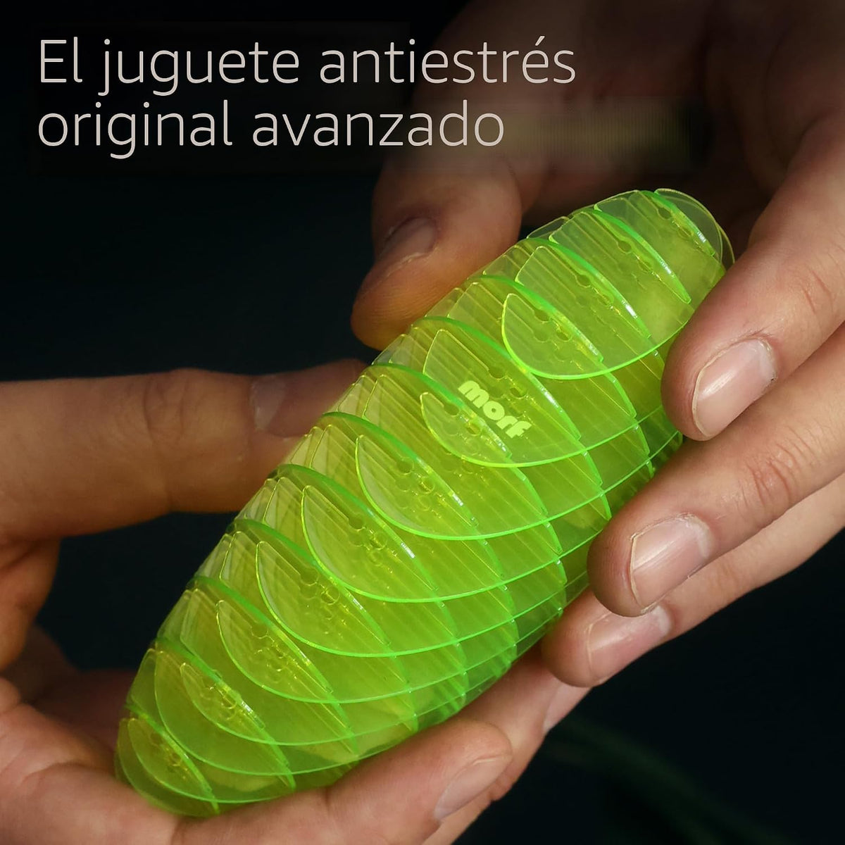 Morf Juguetes Antiestrés de Gusano - Juguetes Sensoriales 3D Flexib...