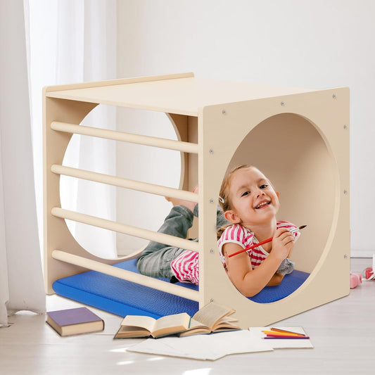 DOLEMODUO Rincón Acogedor de Cubo para Niños, Mueble de Juego Monte...