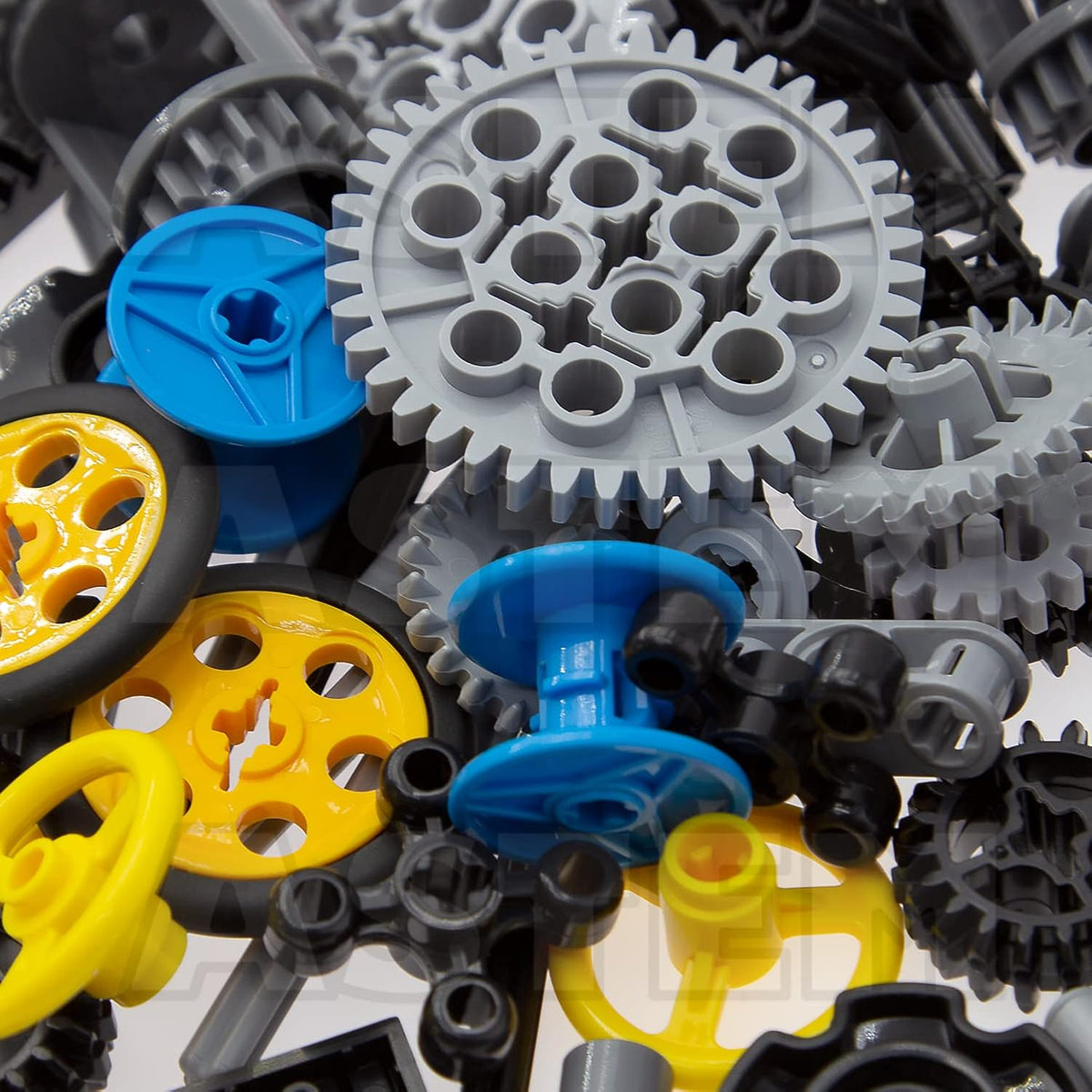 ASTEM 100+ piezas de engranajes y ejes Technic compatibles con conj...