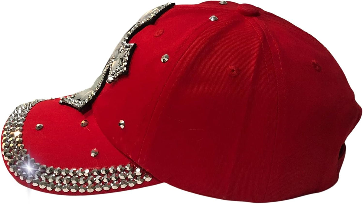 Popfizzy Bedazzled - Sombrero de cruz para mujer, sombrero de diama...