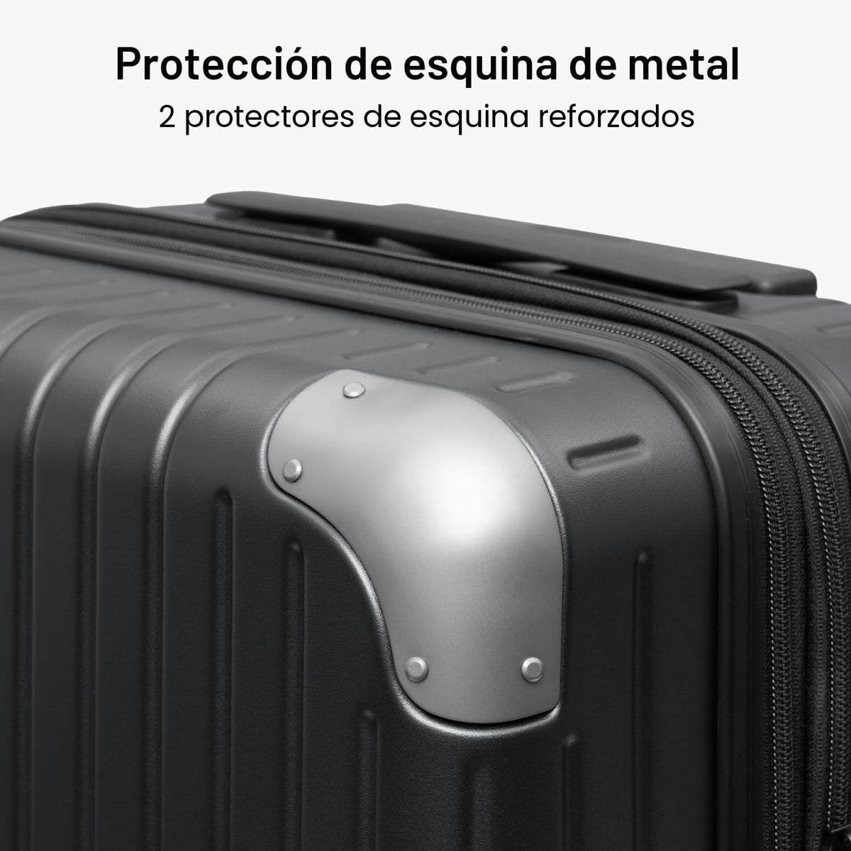 LEVEL8 Maleta de mano aprobada por aerolíneas, maleta rígida expand...