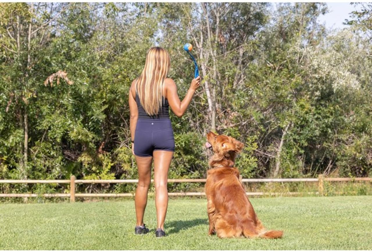Chuckit! Lanzador de Bolas para Perros 12M Sport con Mango de 12...