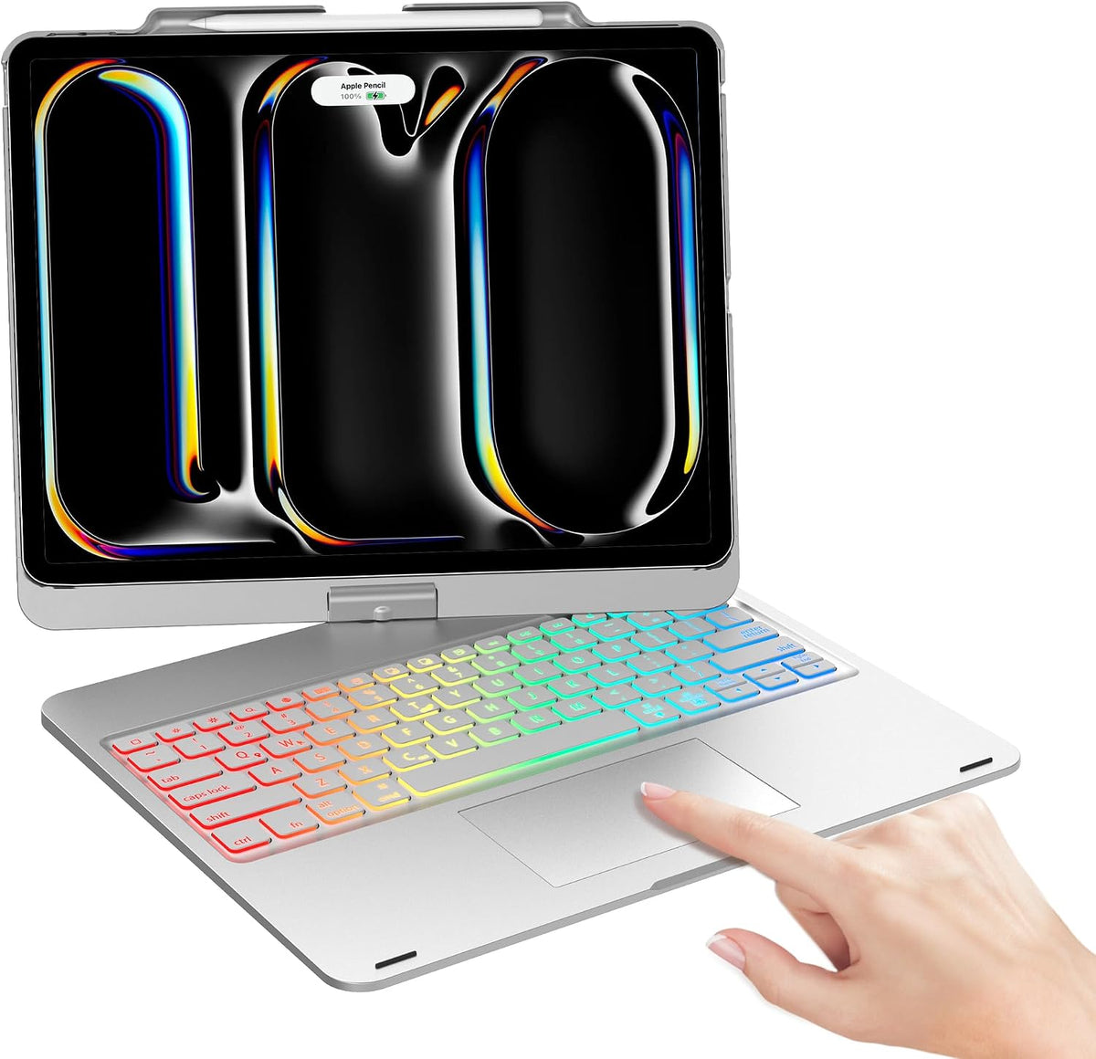 Funda giratoria con teclado para iPad Pro de 13 pulgadas M5\/M4 y i...