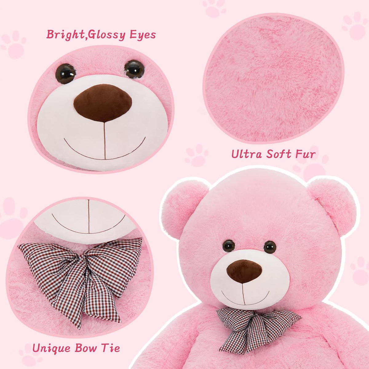 MaoGoLan Oso de peluche gigante de 7 pies, animal de peluche de gra...
